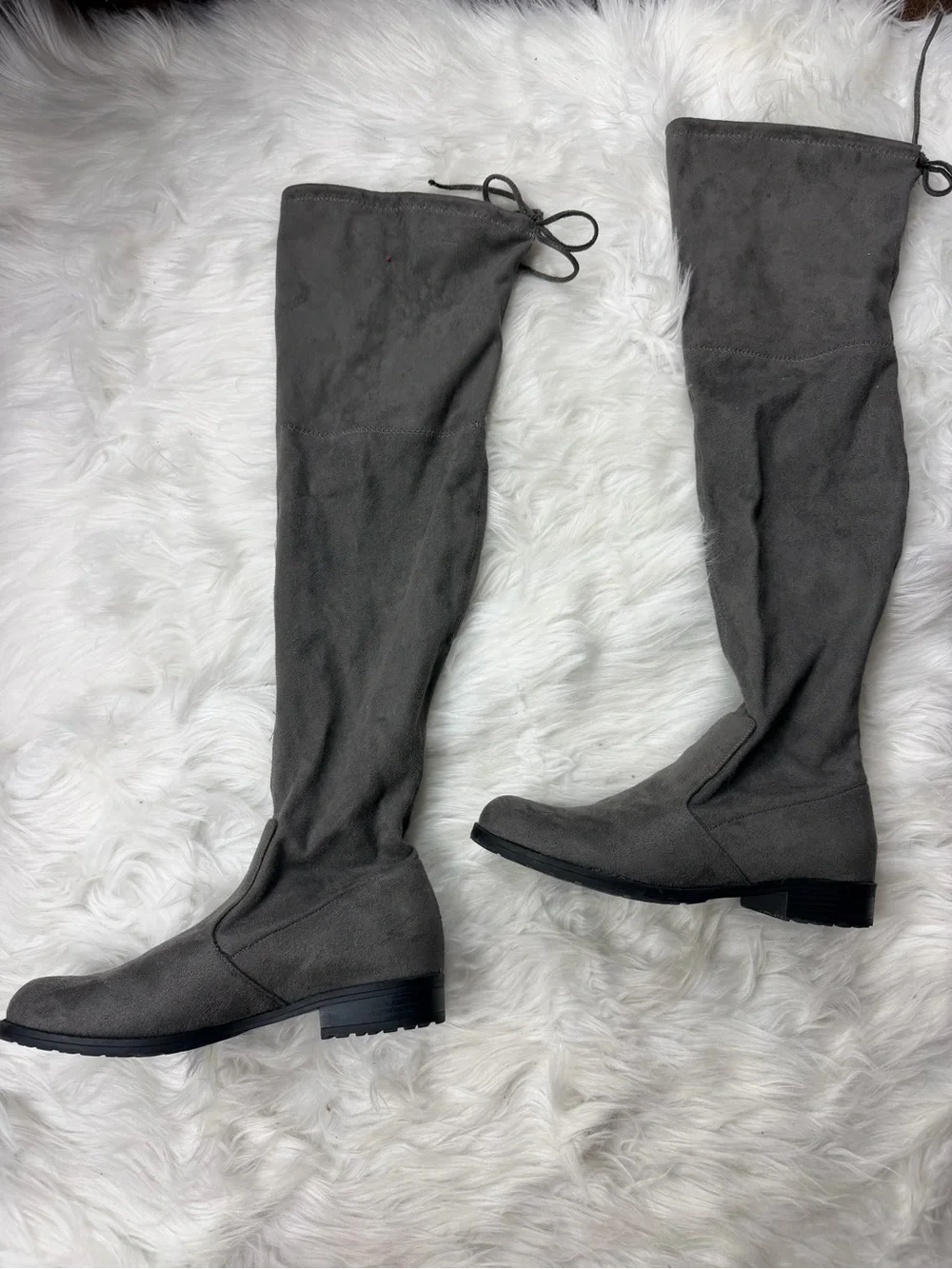 Women's Over-the-Knee Boots - grey